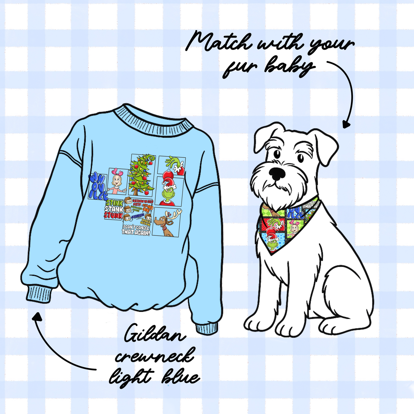 Christmas schedule Crewneck
