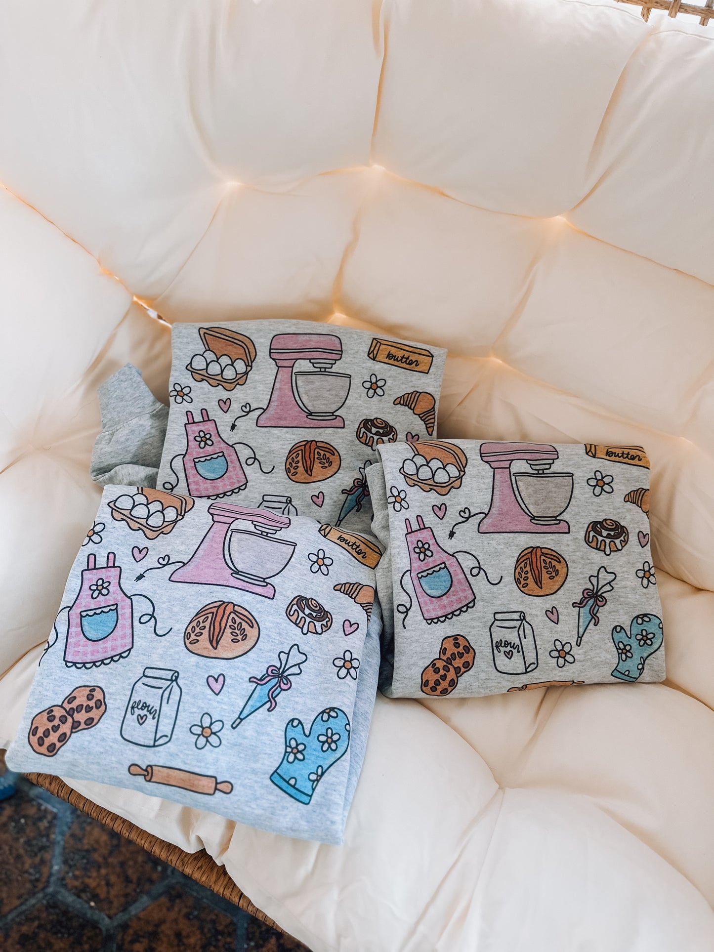 Baking sweatshirt crewneck sublimation