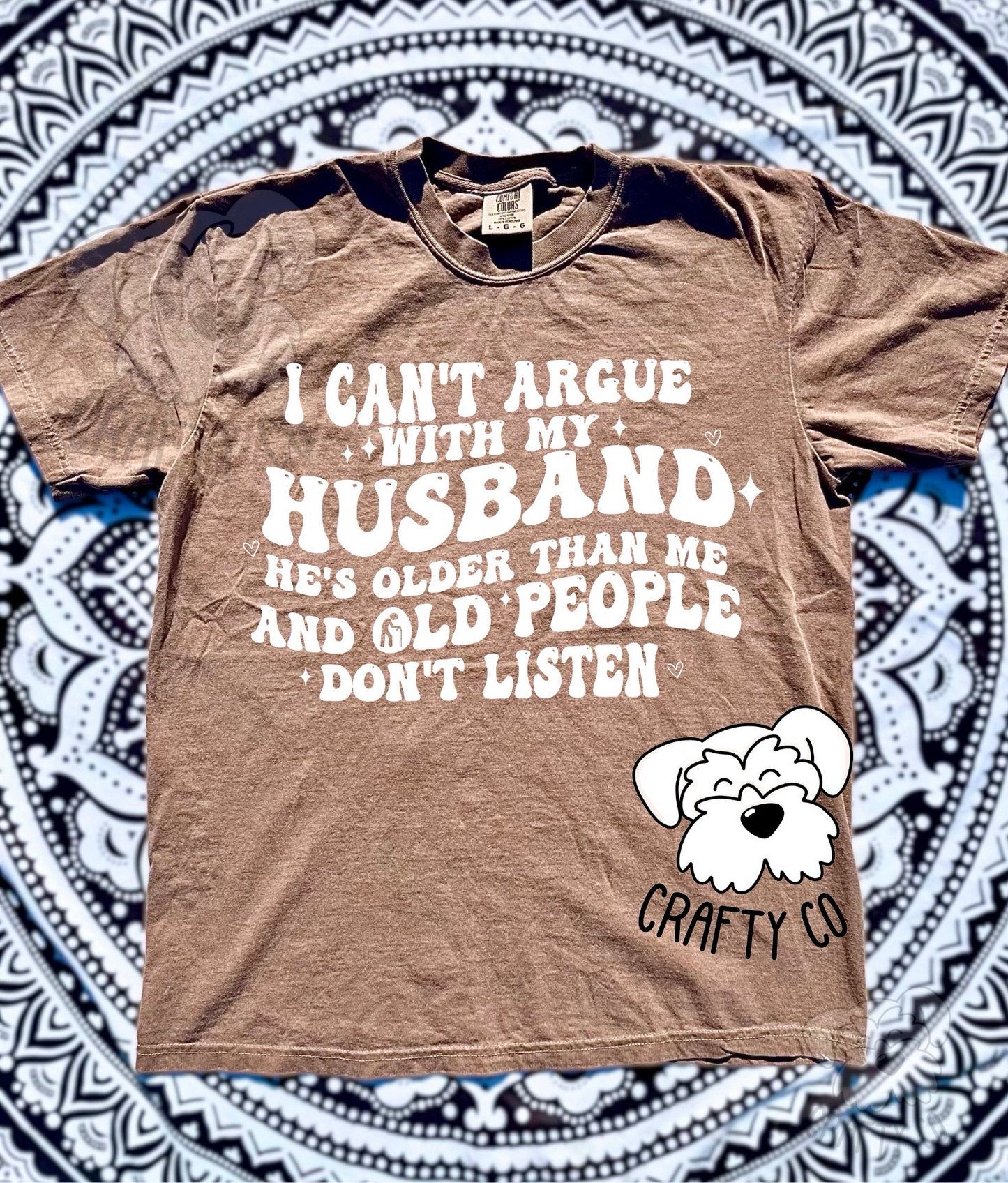 I can’t argue comfort colors T-shirt