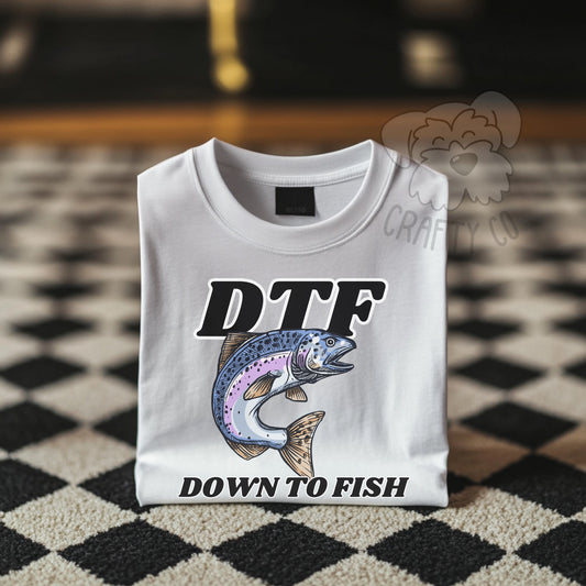 Down to fish T-shirt