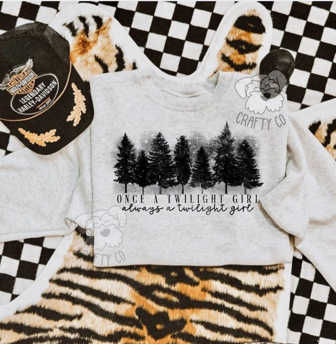 Always a twilight girl Crewneck