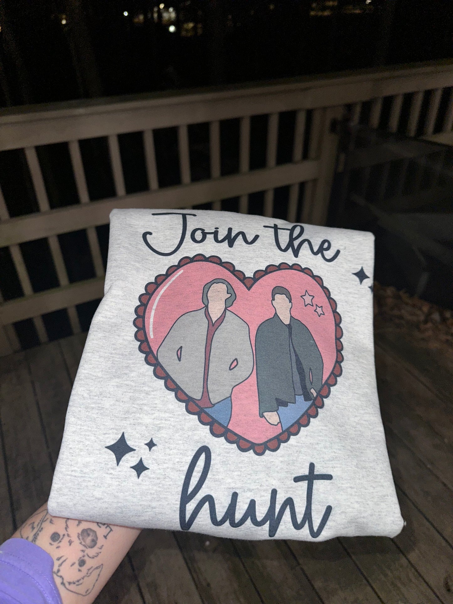 Join the hunt supernatural Unisex EXCLUSIVE Crewneck