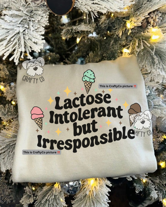 Lactose crewneck