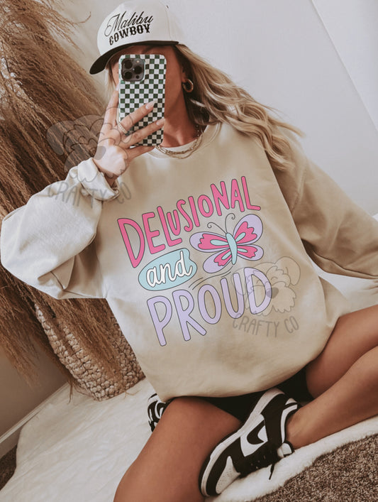 Delusional Crewneck