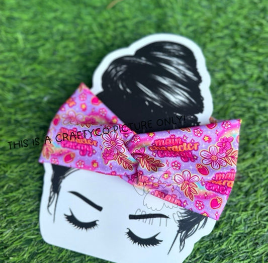 Main Character energy  headband