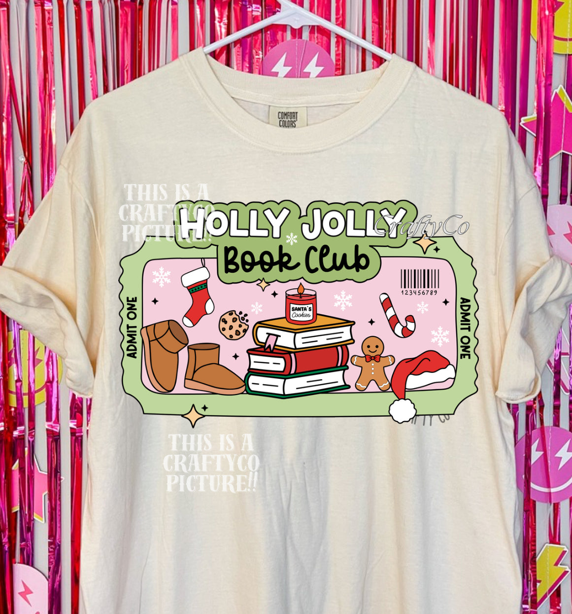 Book Club Ticket T-shirt