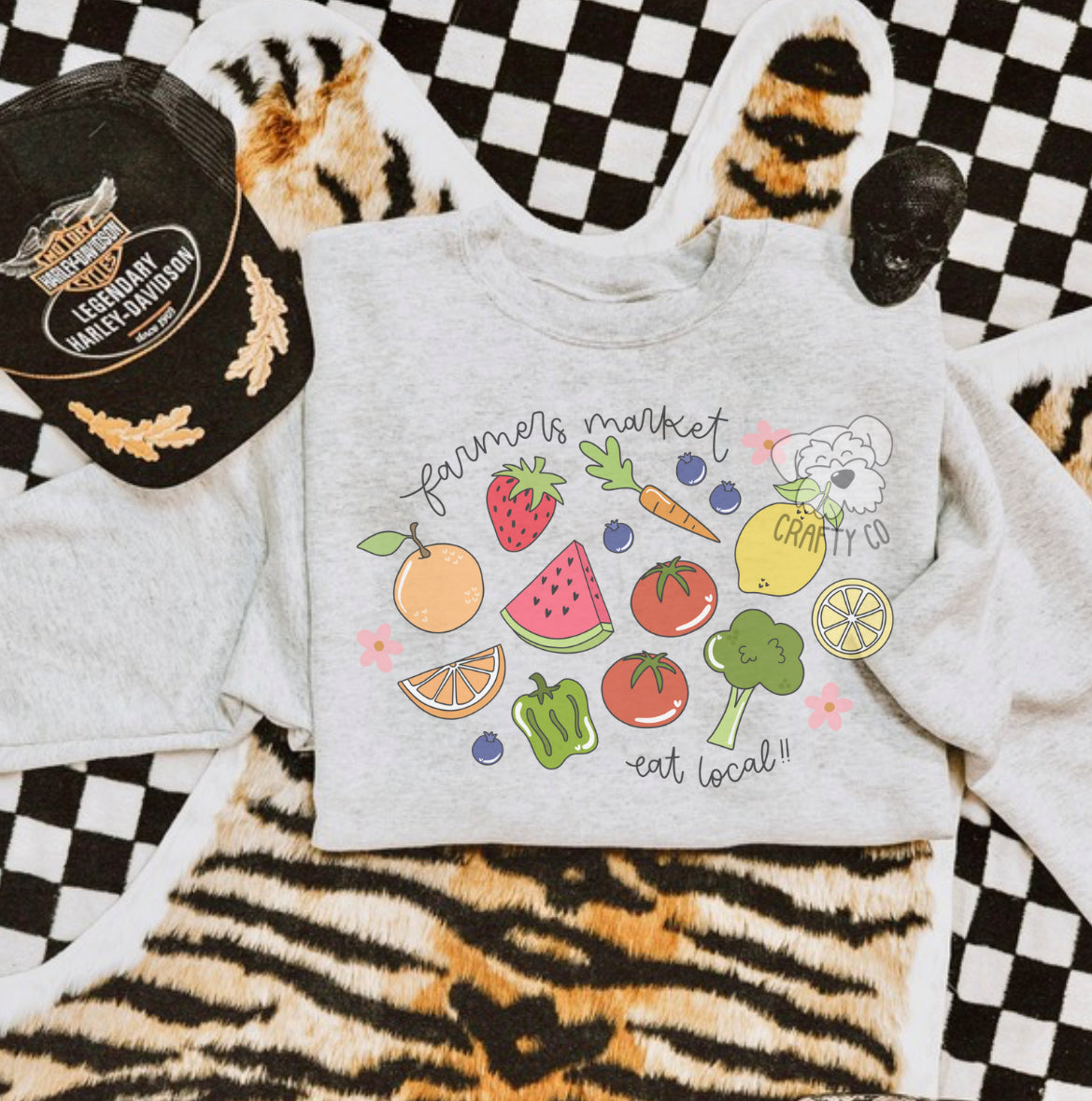 Farmers Market Unisex Crewneck