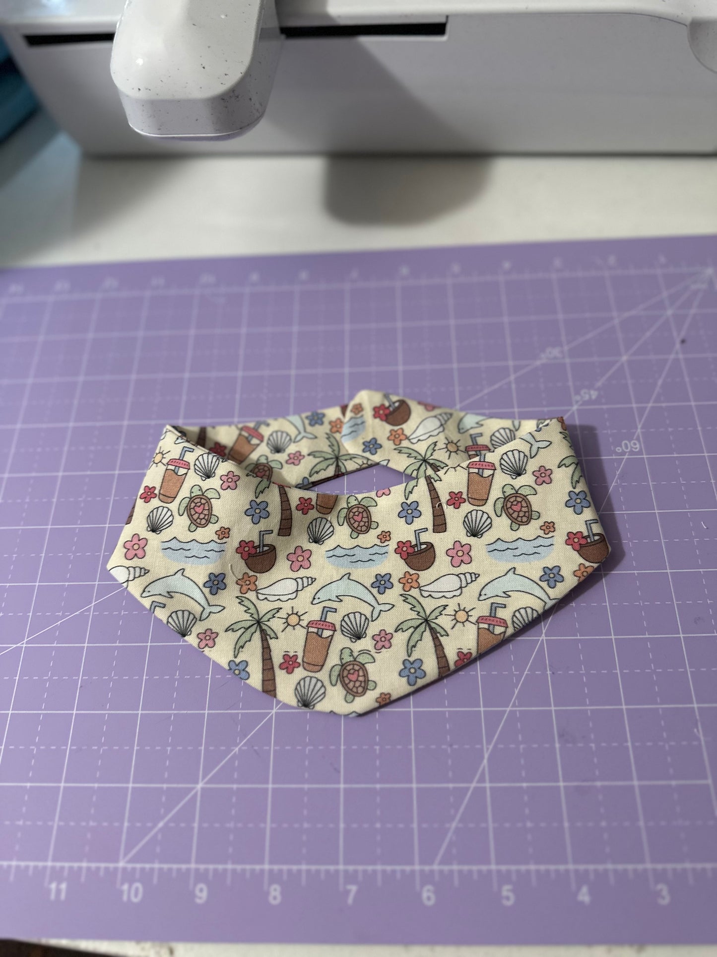 summer vibes snap on bandana