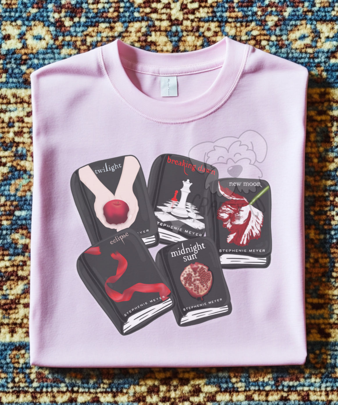 Twilight books hoa T-shirt