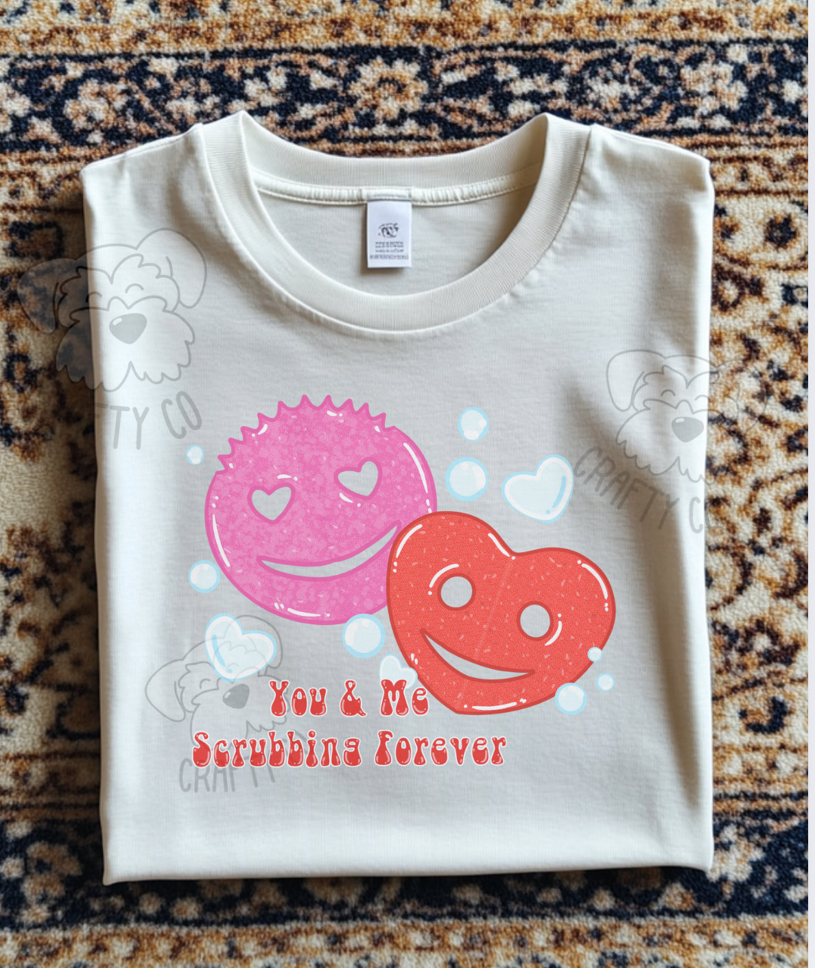 Scrubbing T-shirt