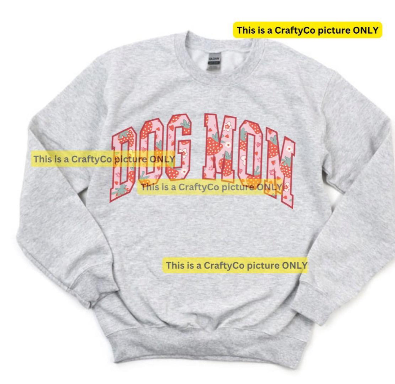 Valentines Dog Mom-Cat mom -Mama Crewneck