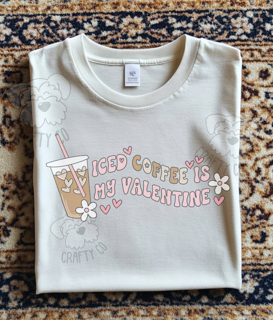 Iced coffee is T-shirt