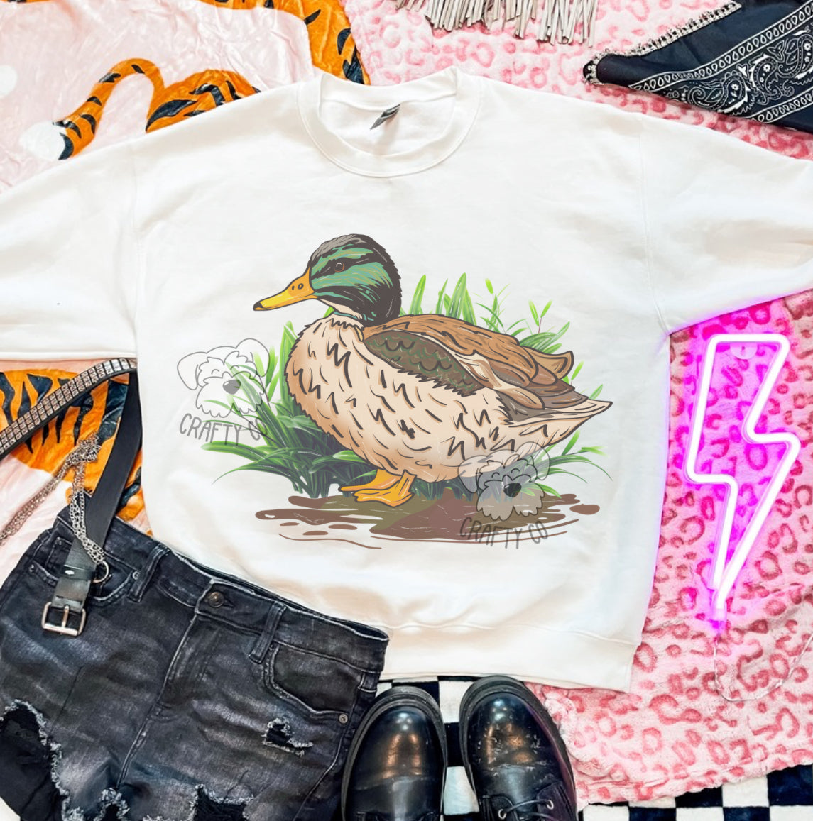 Mallard unisex Crewneck