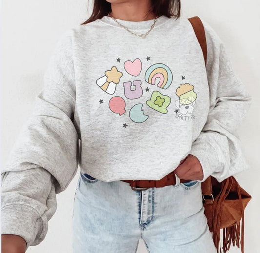 Lucky Snacks Unisex Crewneck