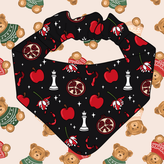 Hoa Elastic Scrunch Bandana