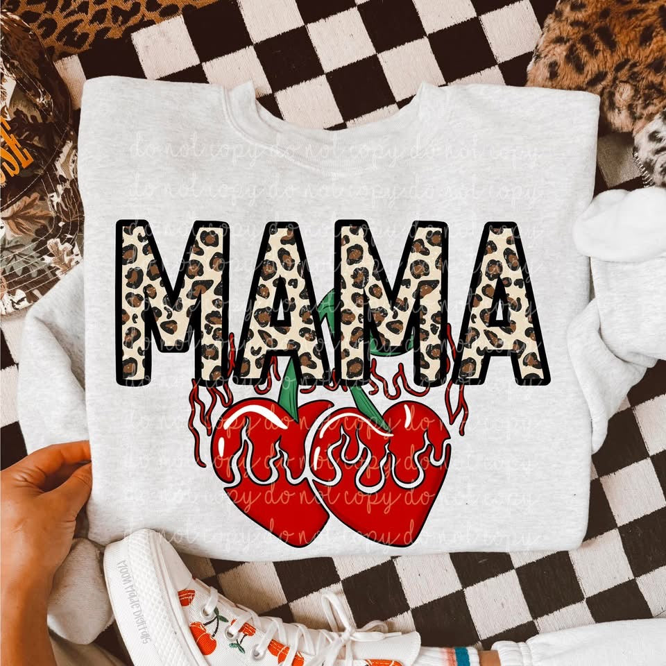 Mama cherries Crewneck