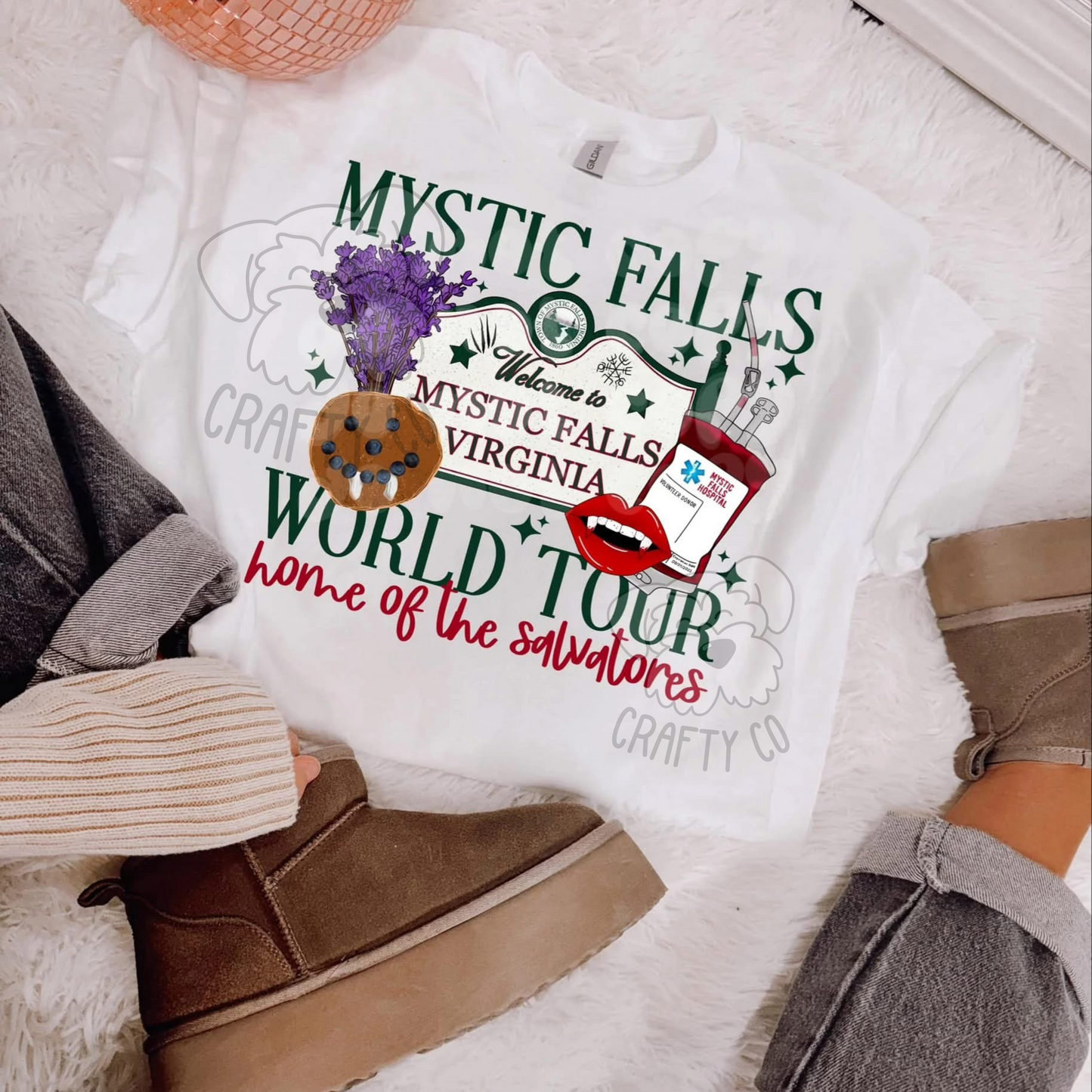 Tvd mystic falls T-shirt