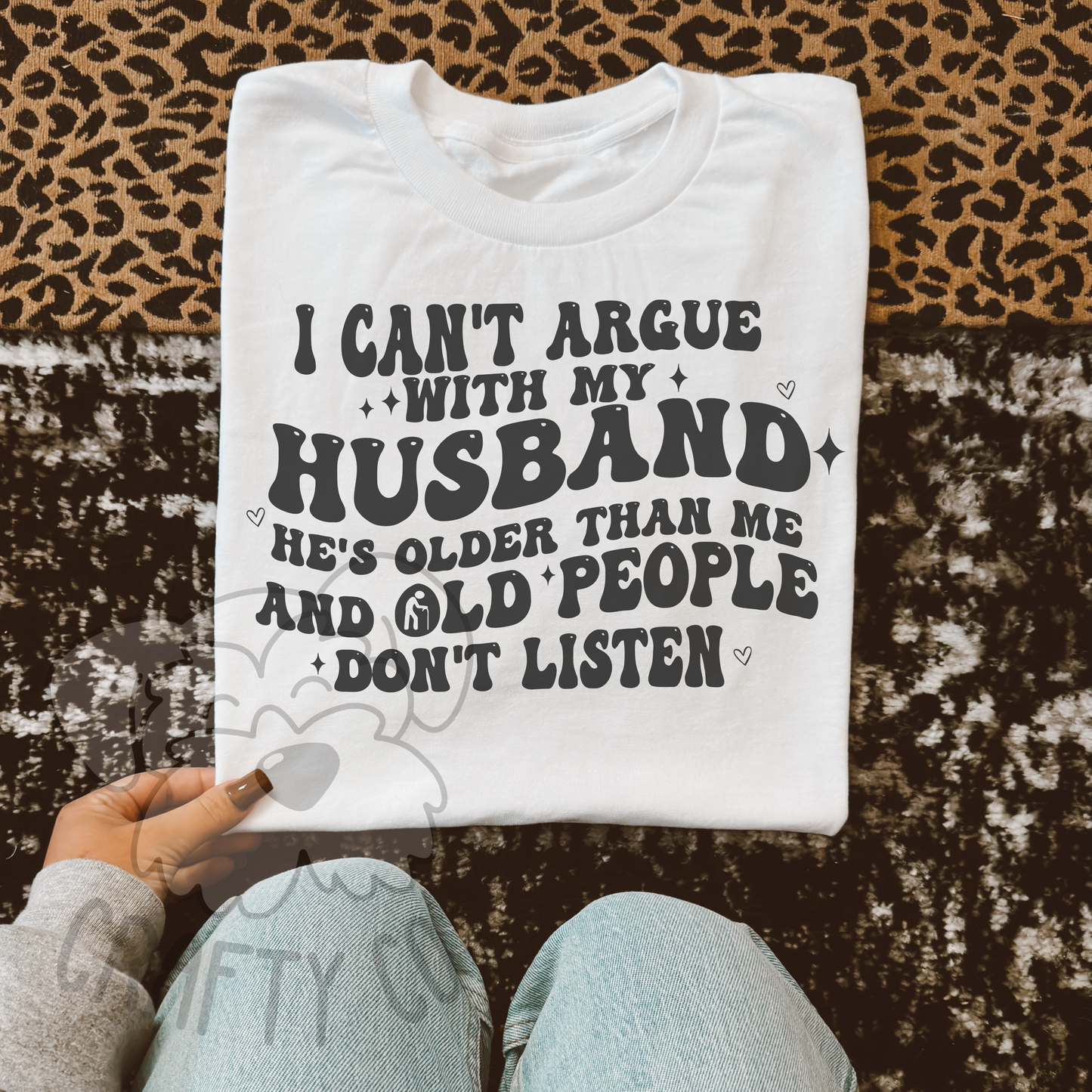 I cant argue crewneck