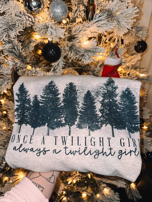 Once a twilight girl crewneck