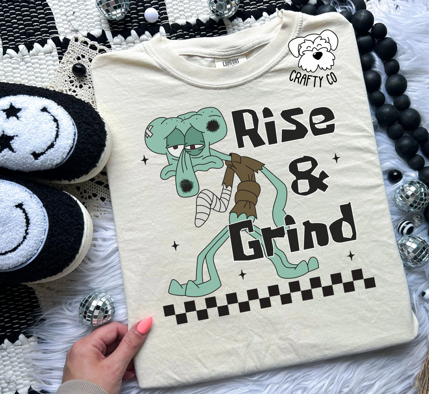 Rise & grind T-shirt