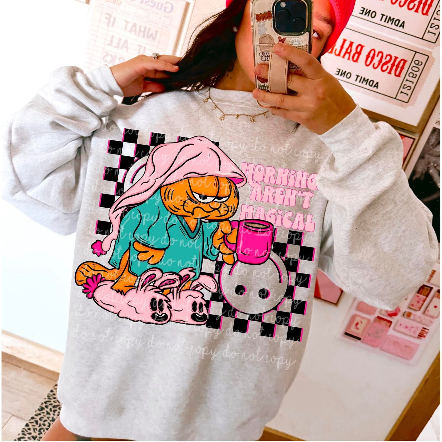 Mornings arent crewneck