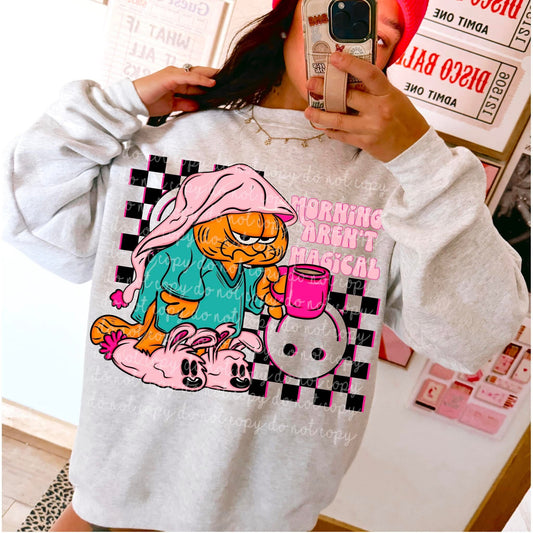 Mornings arent  crewneck