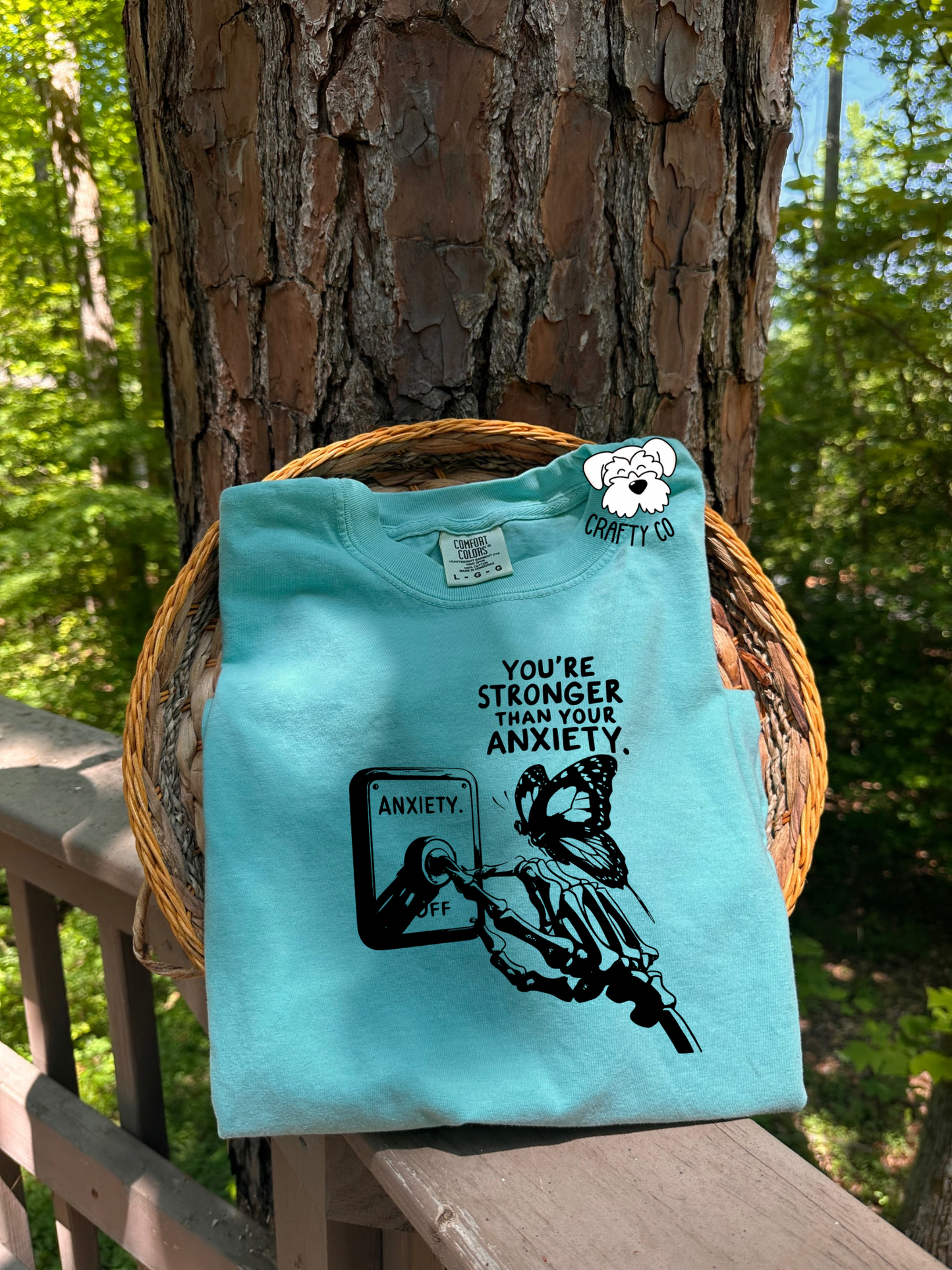 You’re stronger than your anxiety T-shirt