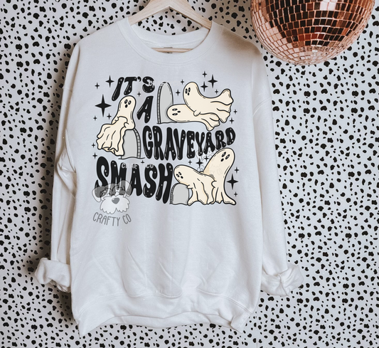 Graveyard smash crewneck