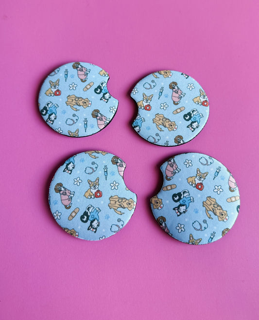 Health Care Car Coasters