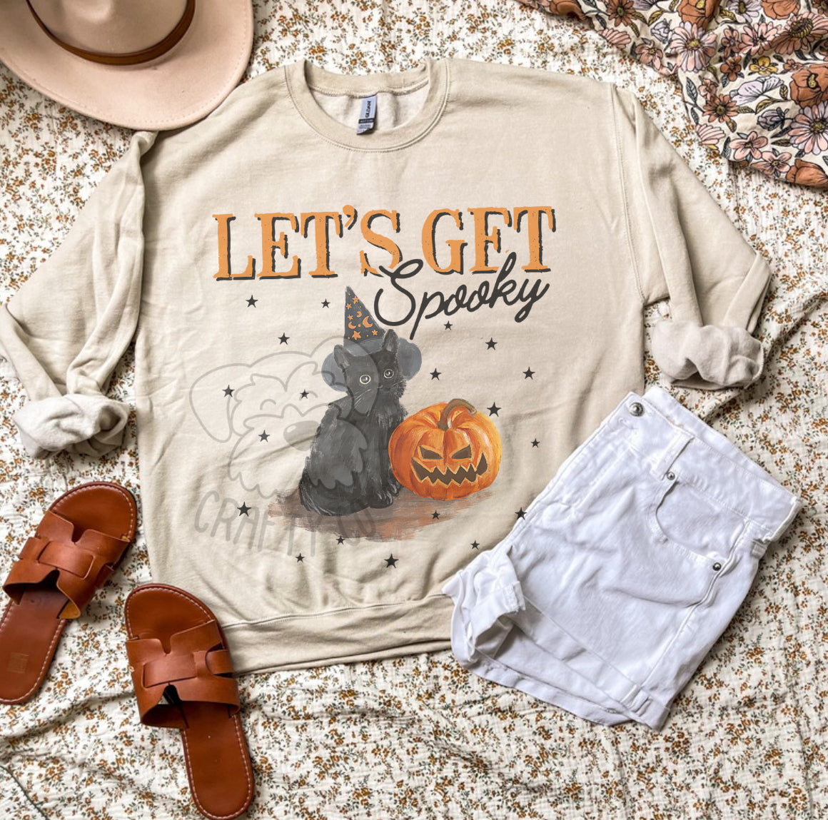 Lets get spooky  Crewneck