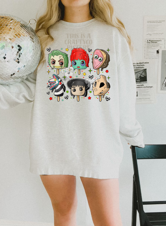 Beetle popsicles crewneck