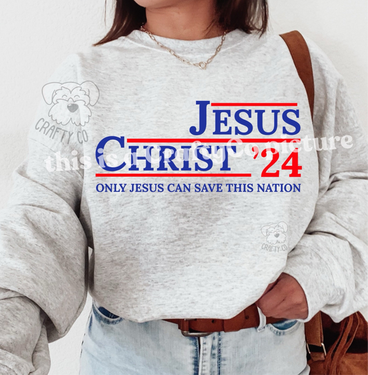 Jesus 2024 crewneck