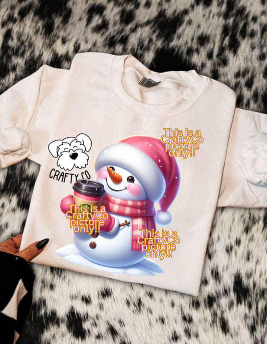 Snowman crewneck