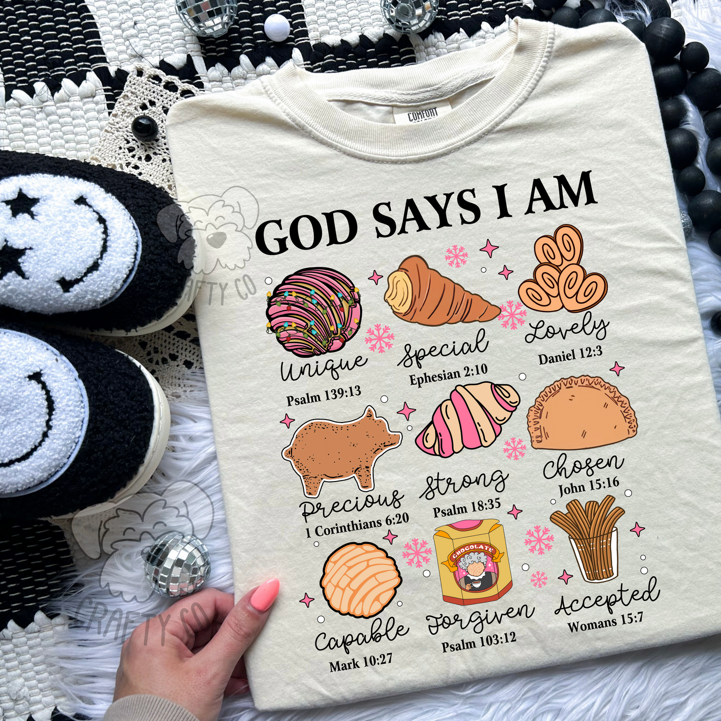 GOD SAYS T-shirt