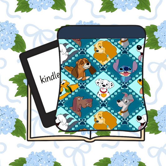 Dogs Nostalgia  Kindle Sleeve
