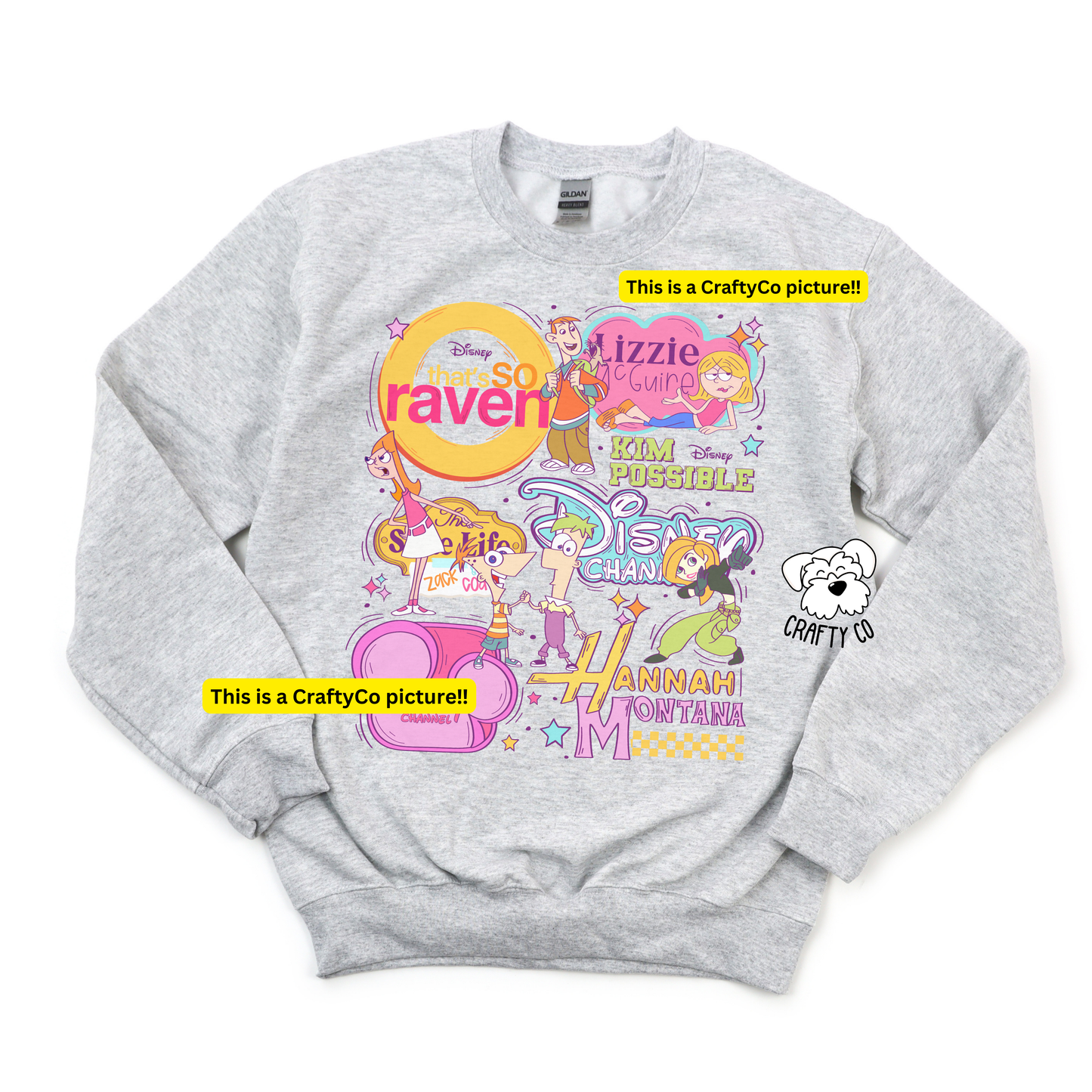 Shows nostalgia crewneck