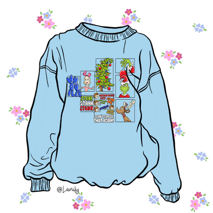 Christmas schedule Crewneck