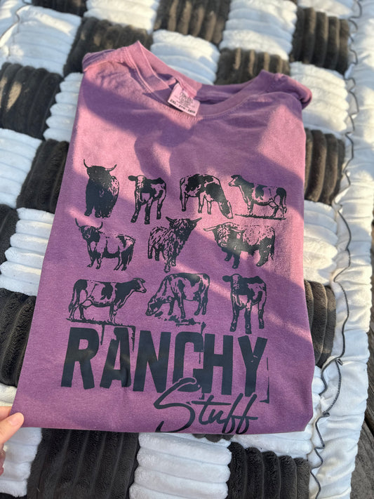 Ranchy  comfort colors size 2X brand tee