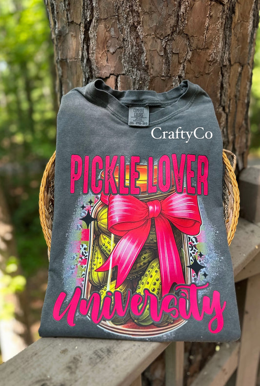 Pickle lover university T-shirt