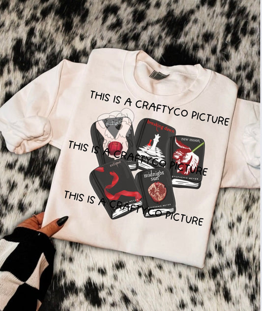 The books crewneck