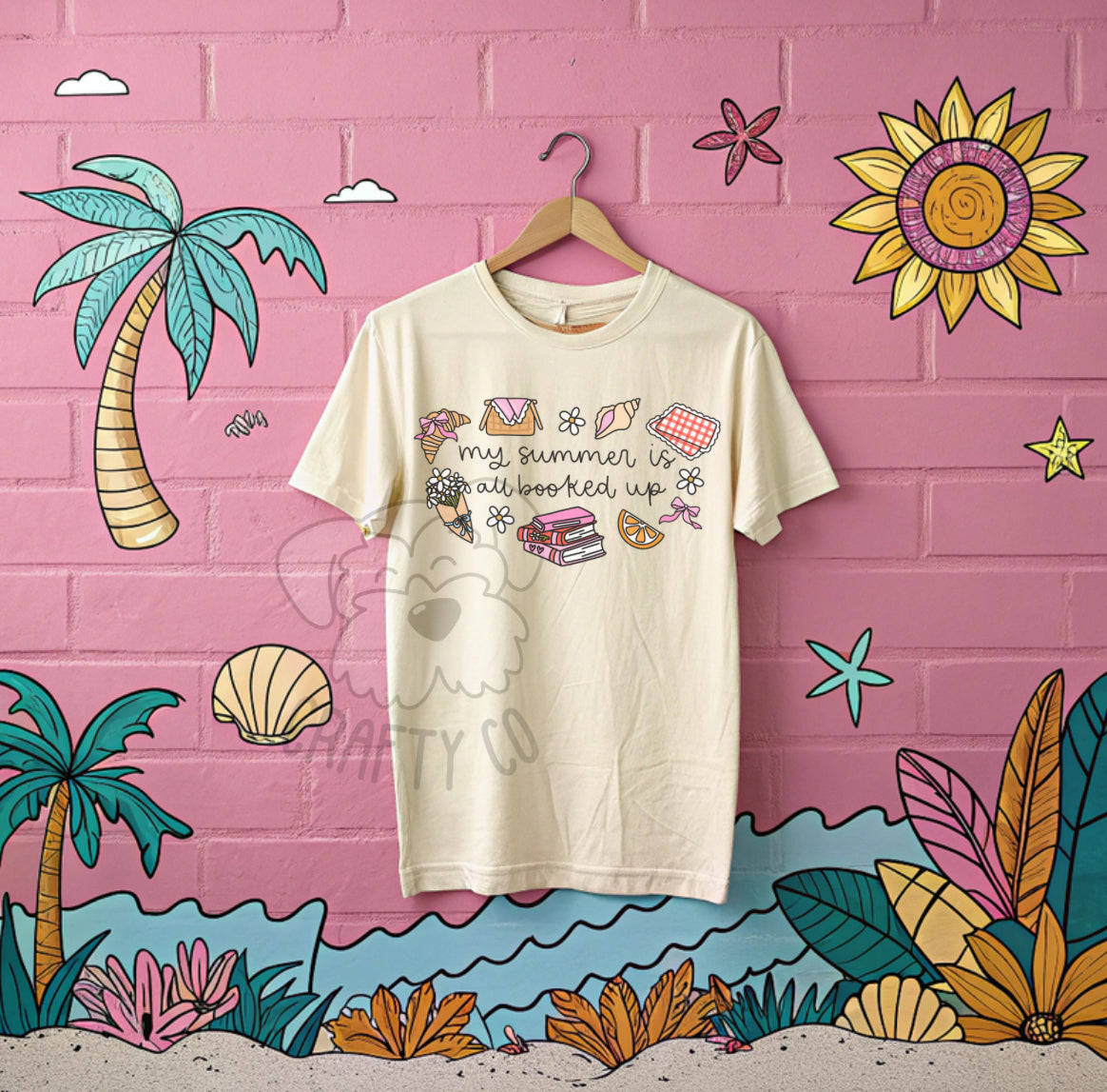 My summer is all booked T-shirt