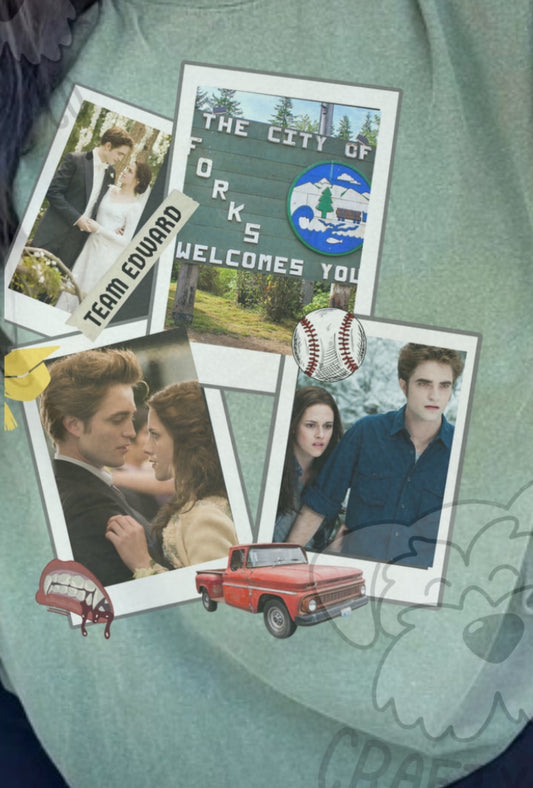 Team Edward twilight Exclusive Unisex Crewneck