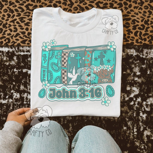 JOHN 316  Sublimation Gildan  T-shirt