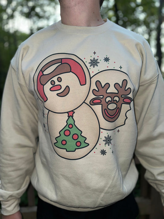 Christmas cookies crewneck