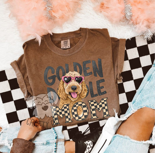 Golden doodle mom T-shirt