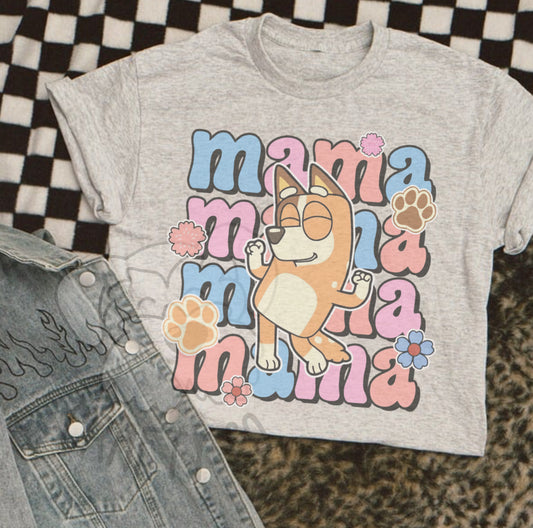 Mama sublimation T-shirt