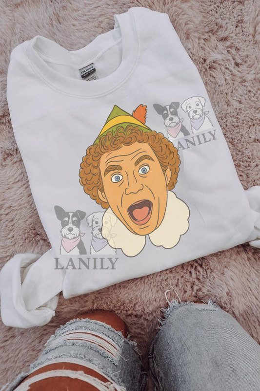 SUBLIMATION Elf Crewneck