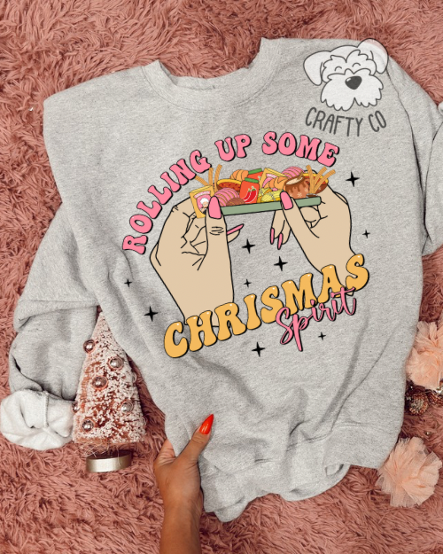 Christmas spirit crewneck