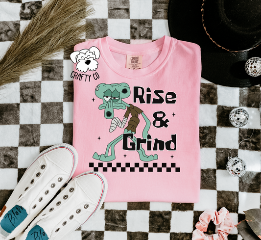 Rise & grind T-shirt