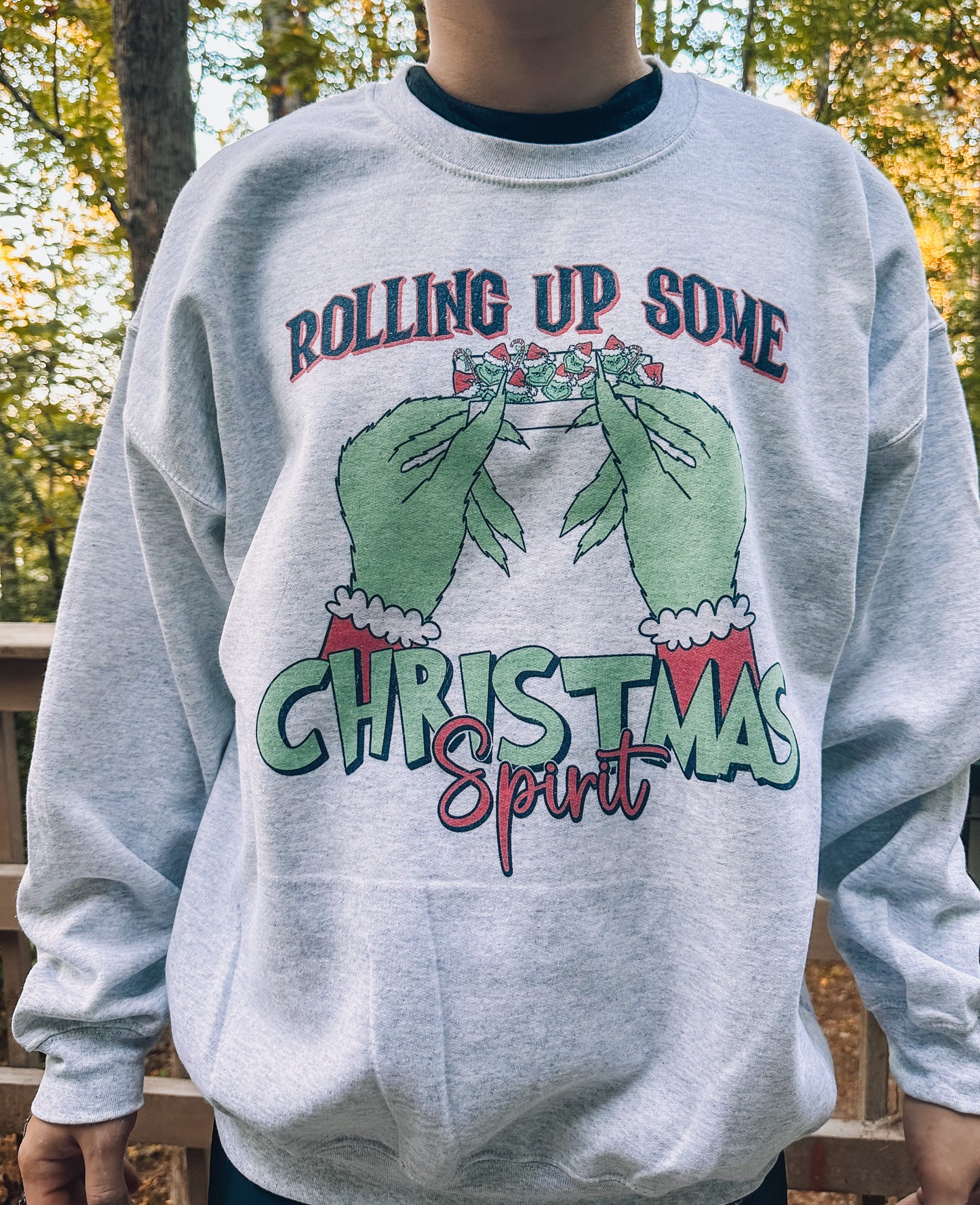 Christmas spirit crewneck